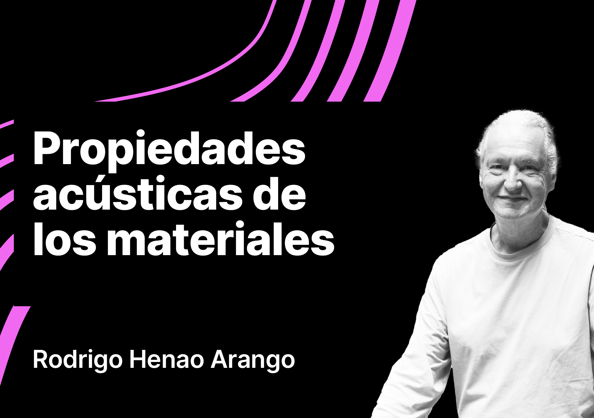 ¡Te damos la bienvenida al curso Propiedades Acústicas de los Materiales! El reto que te proponemos en este recorrido es adquirir conocimientos básicos alrededor de la grabación, la emisión y la creación acústica del sonido. Para alcanzarlo, nos enfocaremos en dos partes esenciales: captura digital y características del sonido. Anímate a conocer este mundo del audio y de la producción musical con el profe Rodrigo Henao. ¿Listo para comenzar?