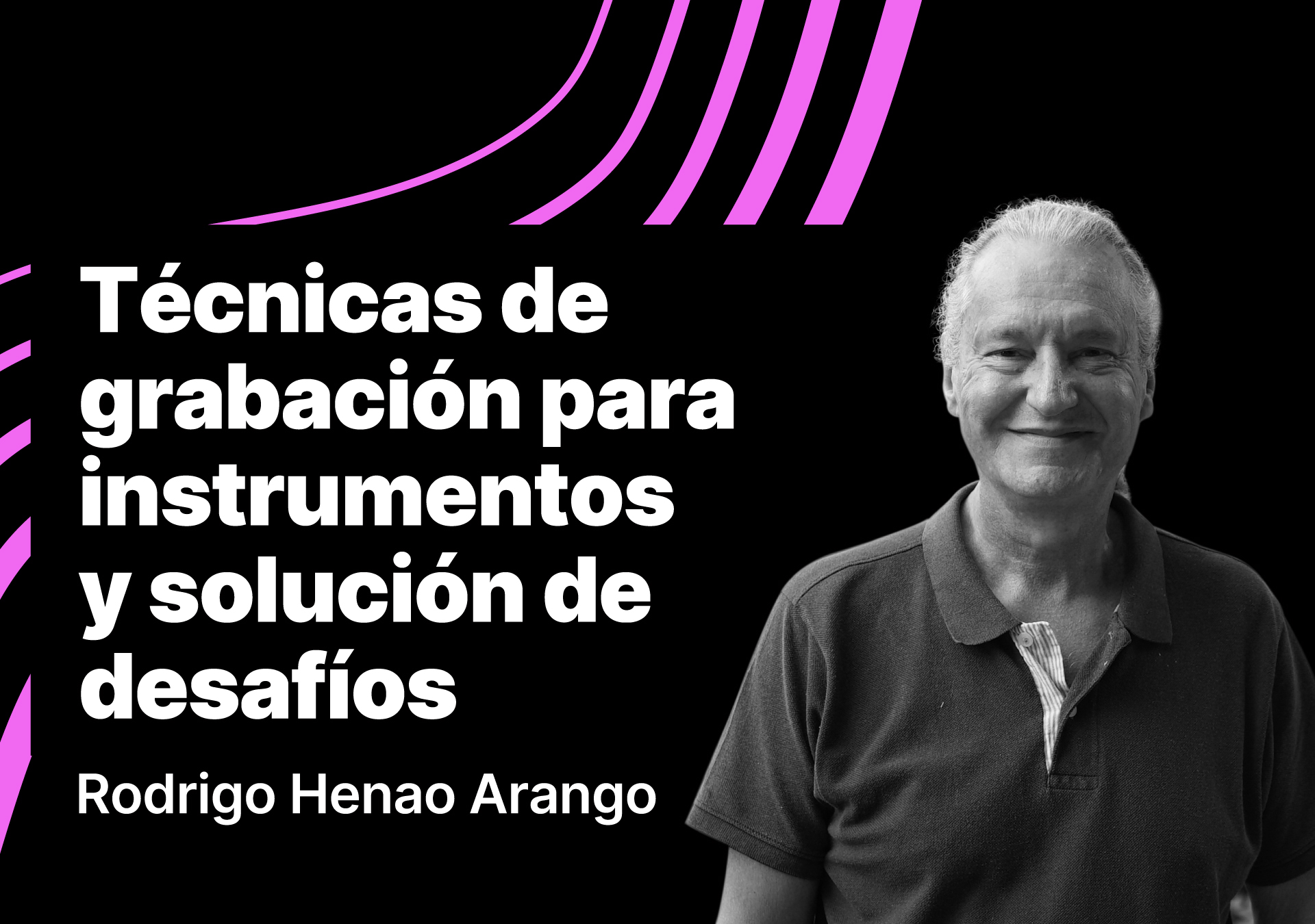 Técnicas de grabación para instrumentos y solución de desafíos